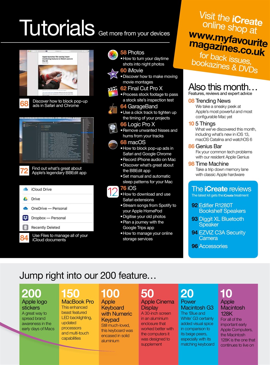 iCreate Preview Pages