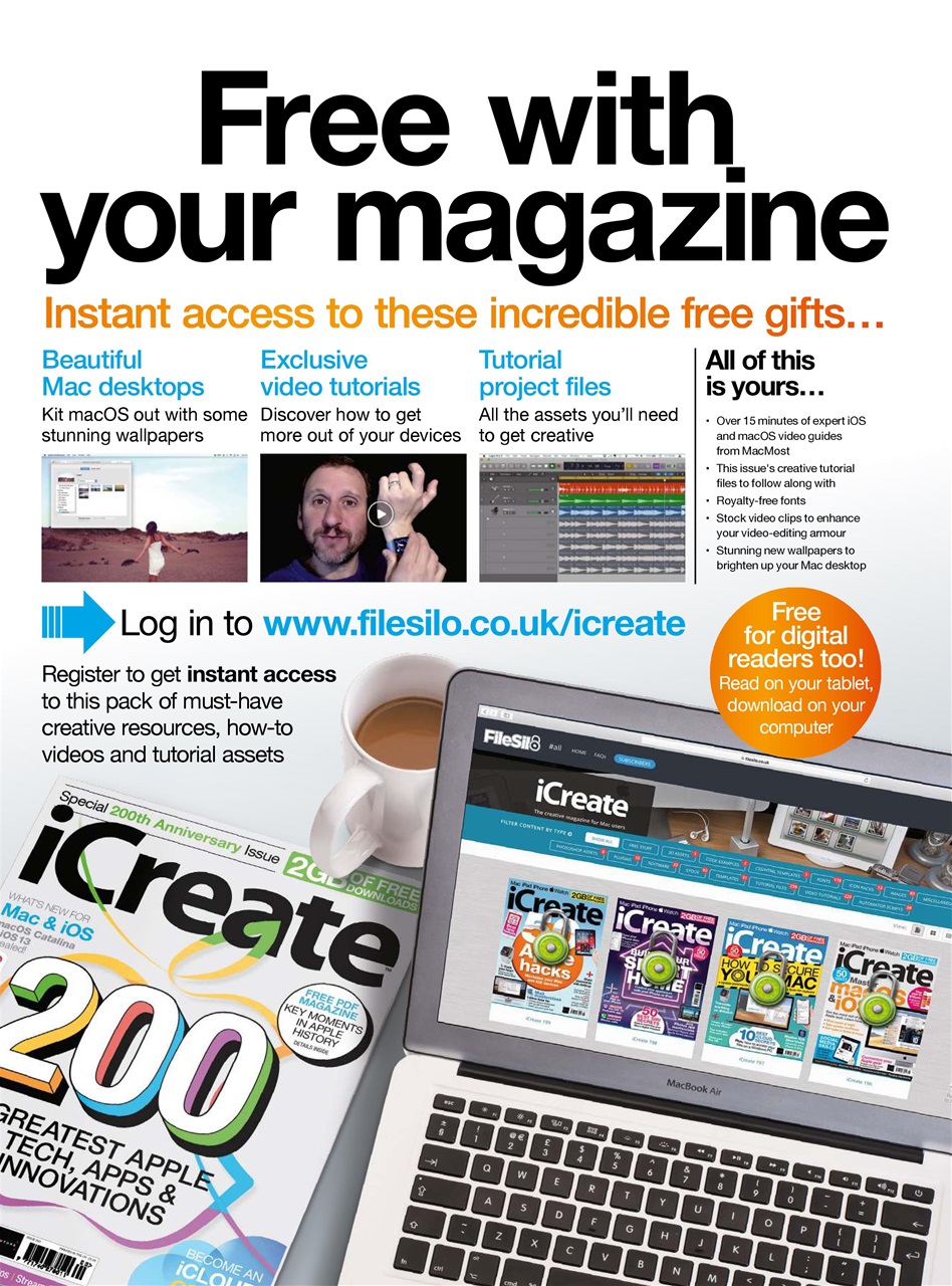 iCreate Preview Pages