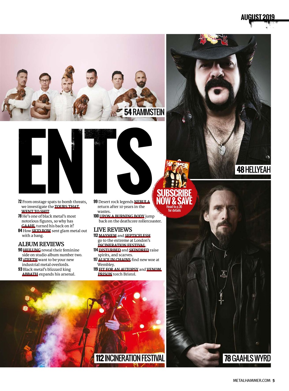 Metal Hammer Preview Pages