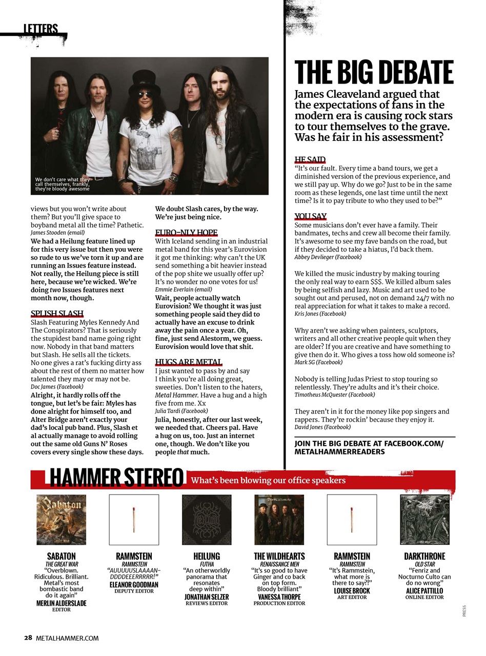 Metal Hammer Preview Pages