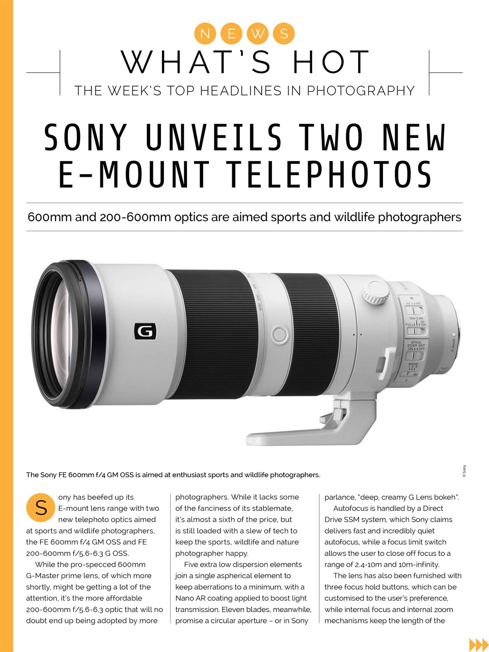 Photography Week Preview Pages