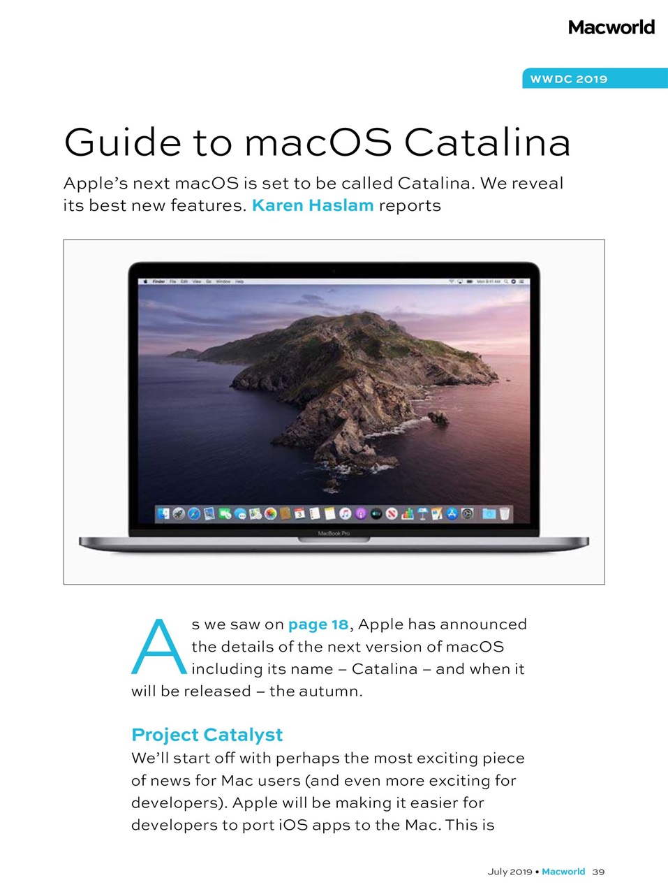 Macworld Preview Pages