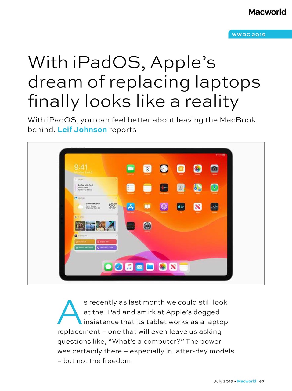 Macworld Preview Pages