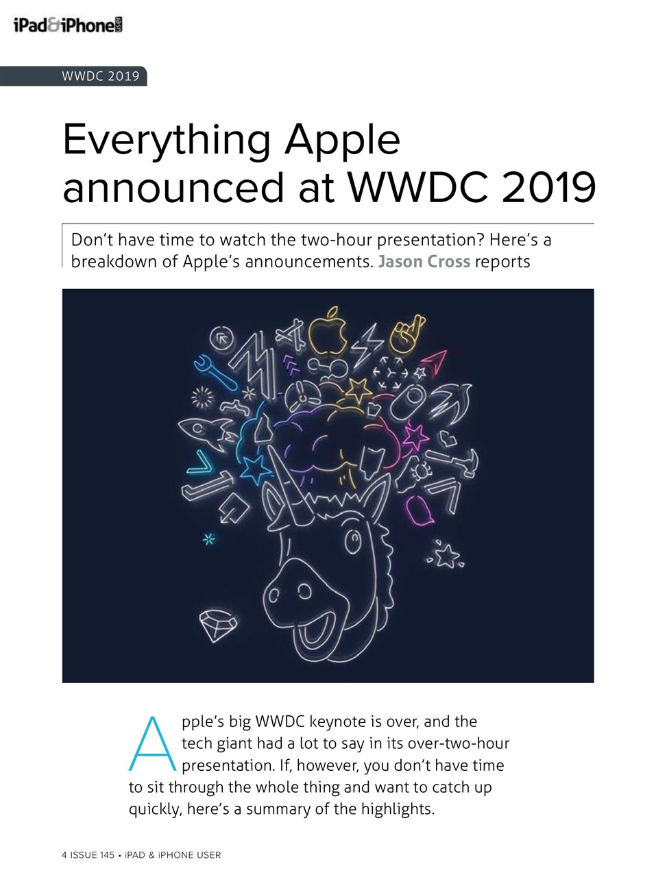 iPad and iPhone User Preview Pages