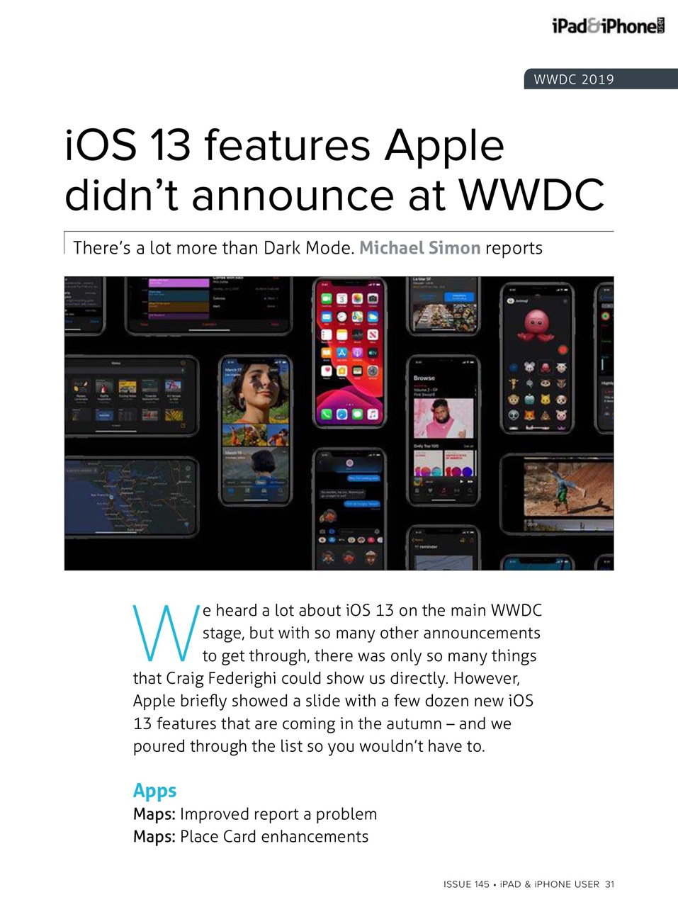 iPad and iPhone User Preview Pages