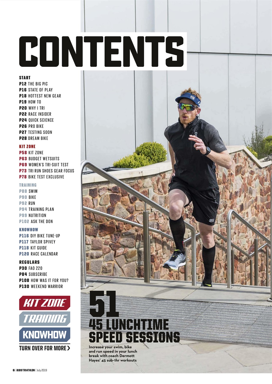 220 Triathlon Magazine Preview Pages