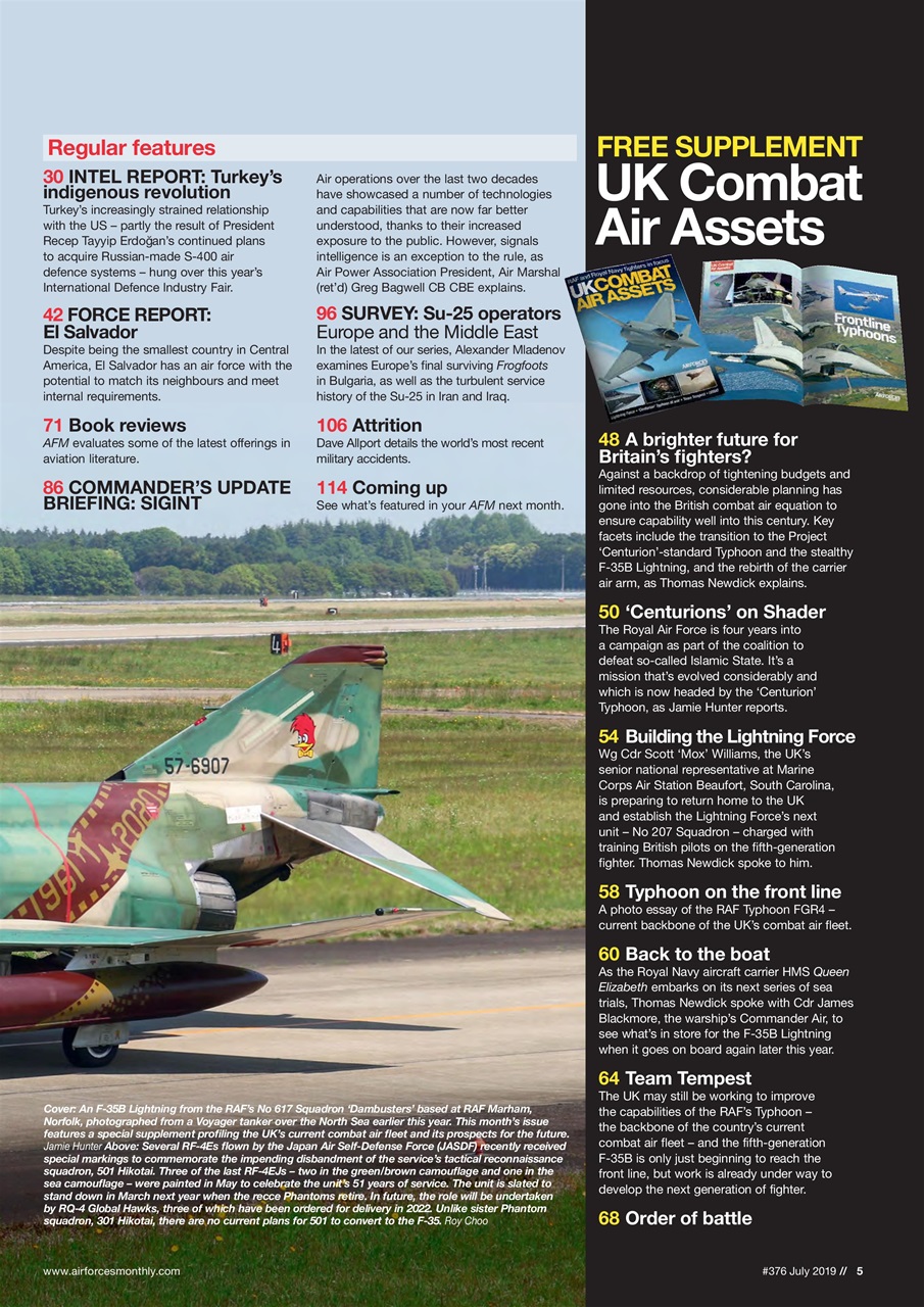 AirForces Monthly Preview Pages