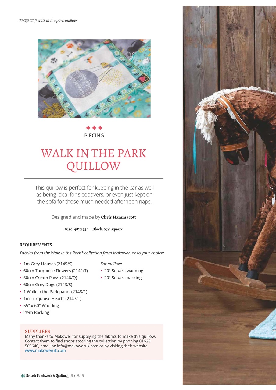 Patchwork and Quilting Preview Pages