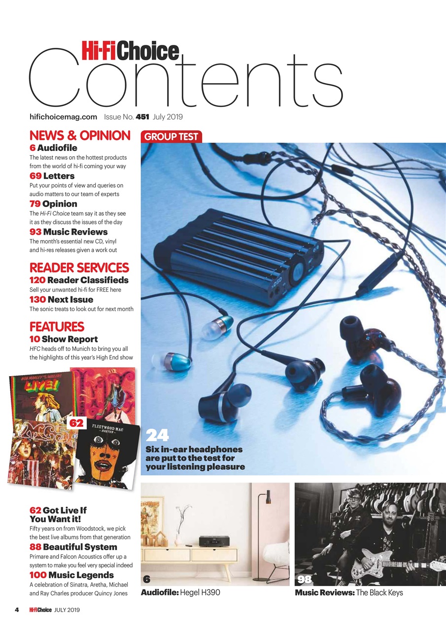 Hi-Fi Choice Preview Pages