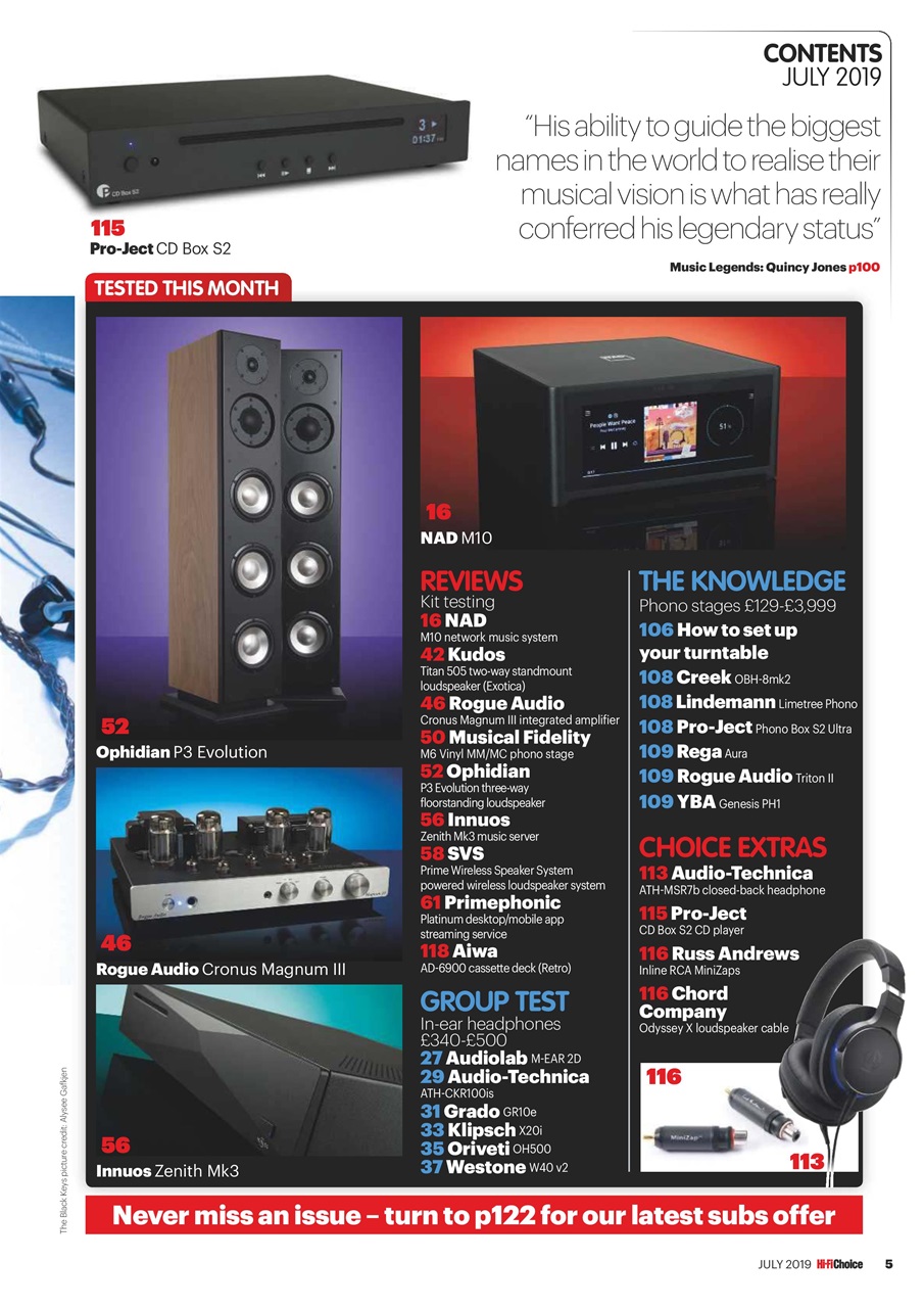 Hi-Fi Choice Preview Pages