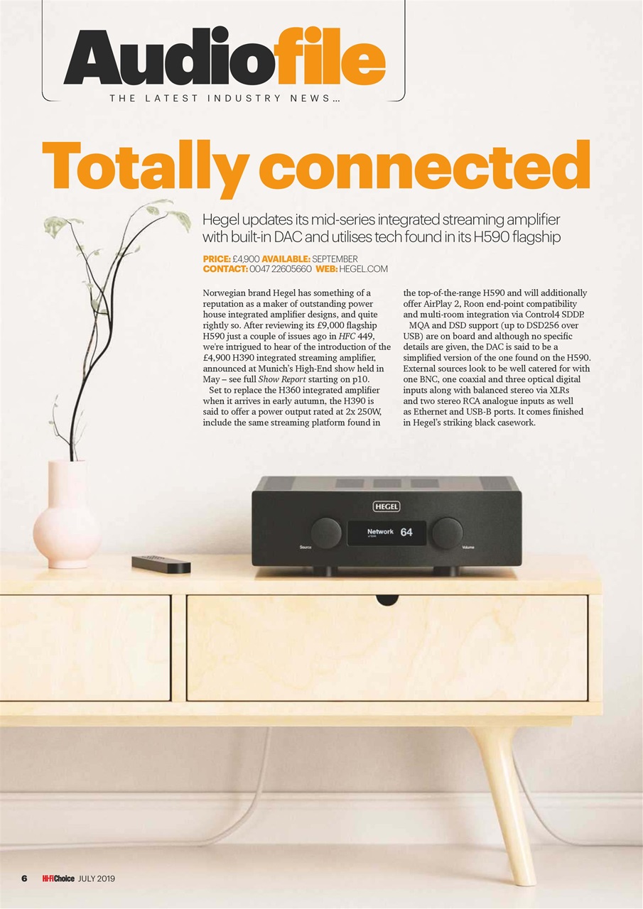 Hi-Fi Choice Preview Pages