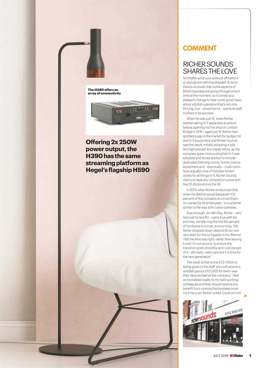 Hi-Fi Choice Preview Pages