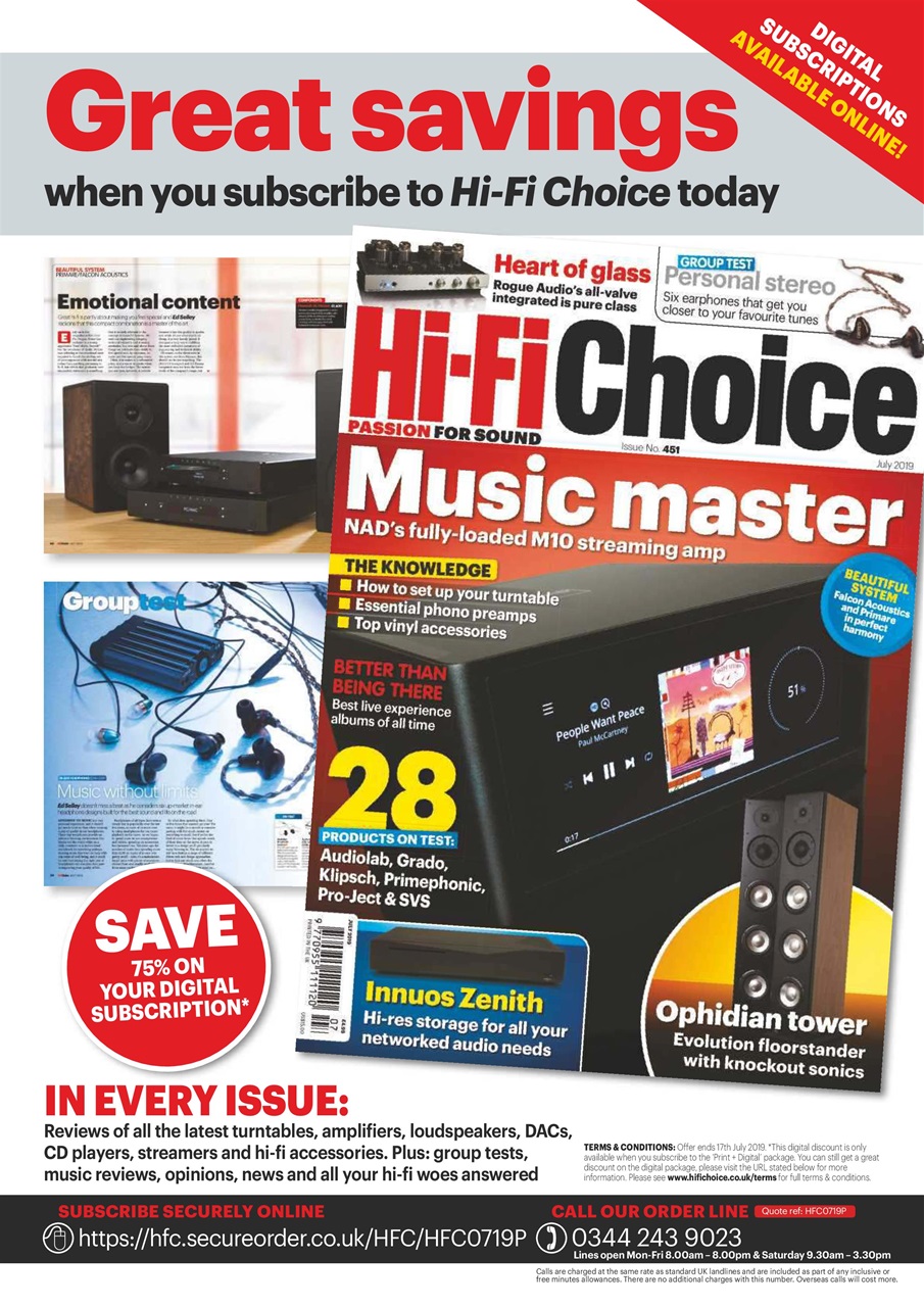 Hi-Fi Choice Preview Pages