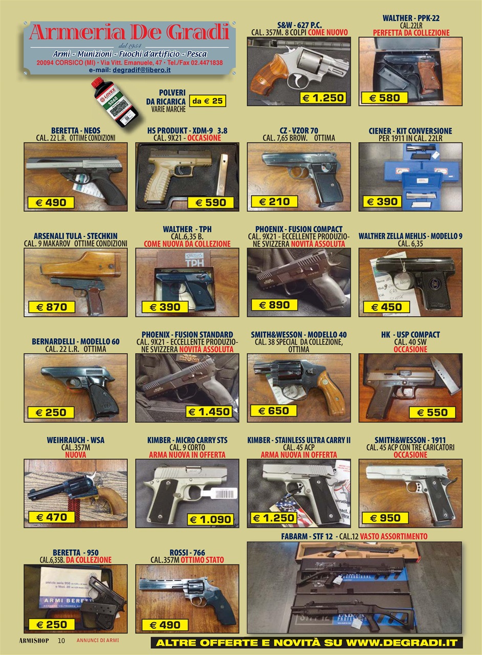 ARMI SHOP Preview Pages