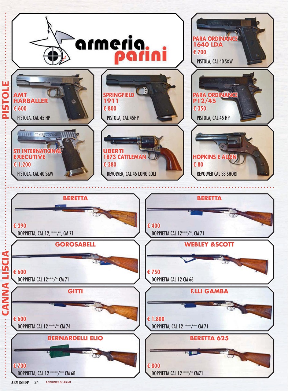 ARMI SHOP Preview Pages