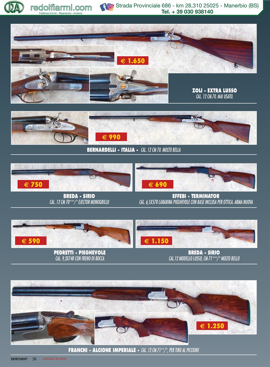 ARMI SHOP Preview Pages