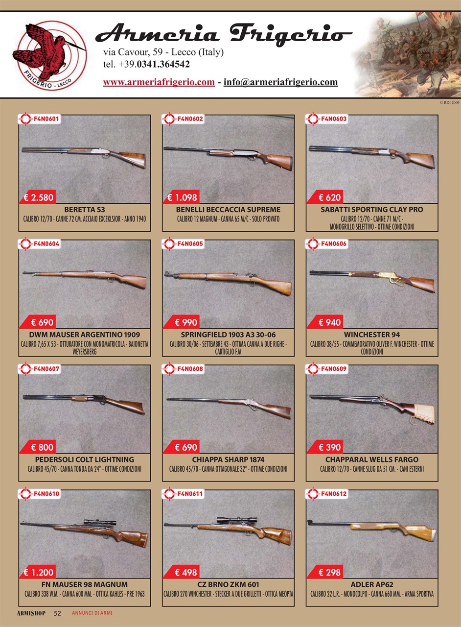ARMI SHOP Preview Pages