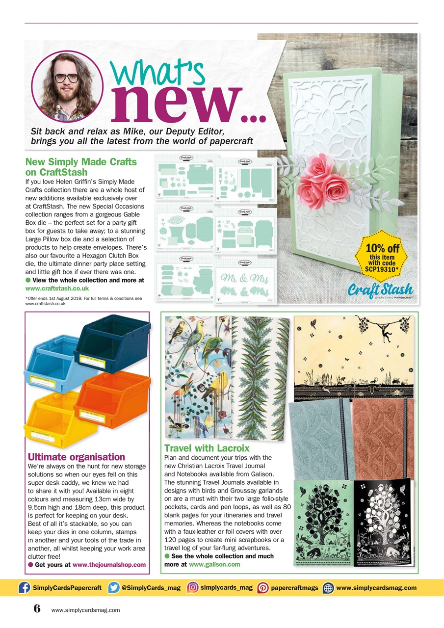 Simply Cards & Papercraft Preview Pages