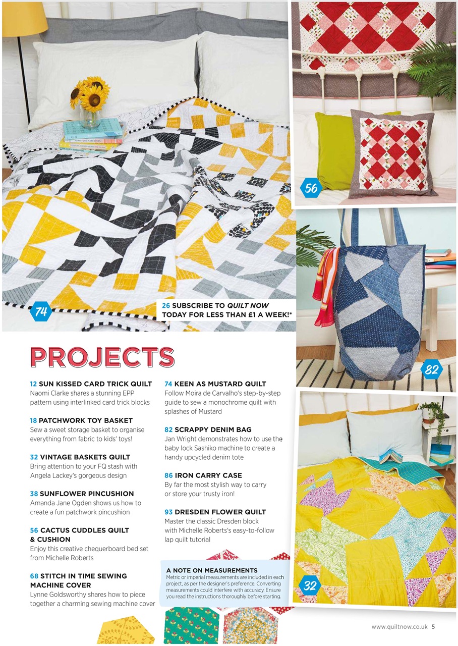 Quilt Now Preview Pages