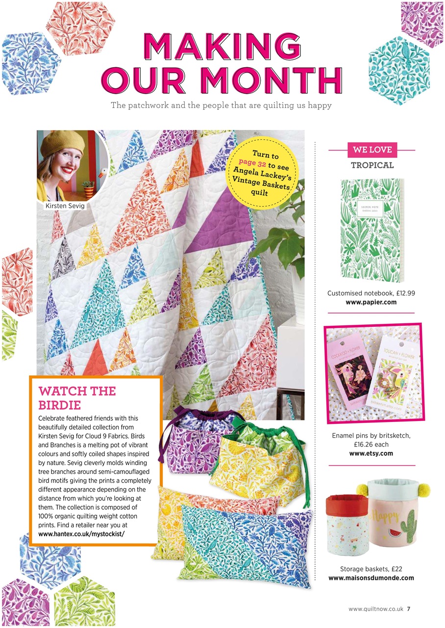 Quilt Now Preview Pages