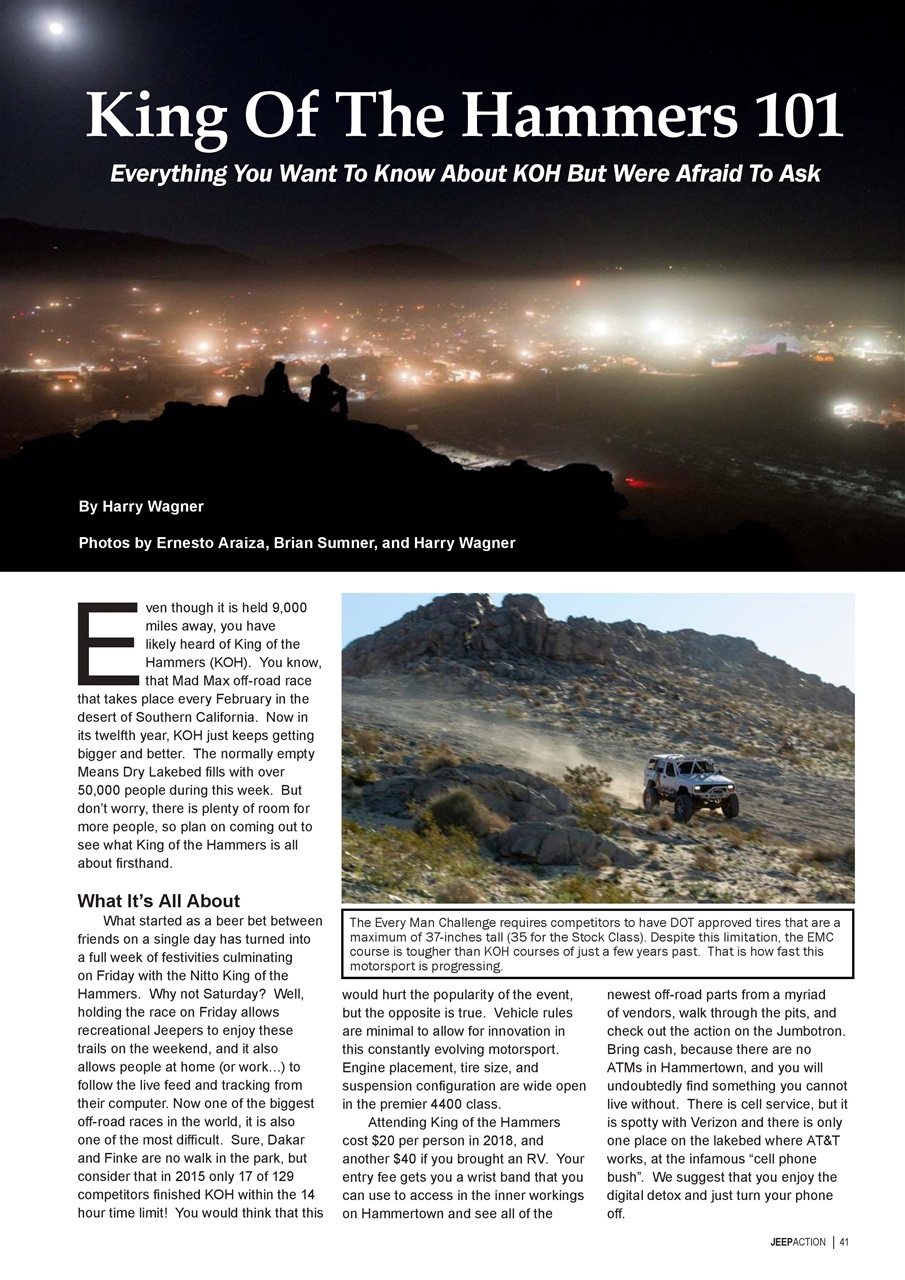 Jeep Action Preview Pages
