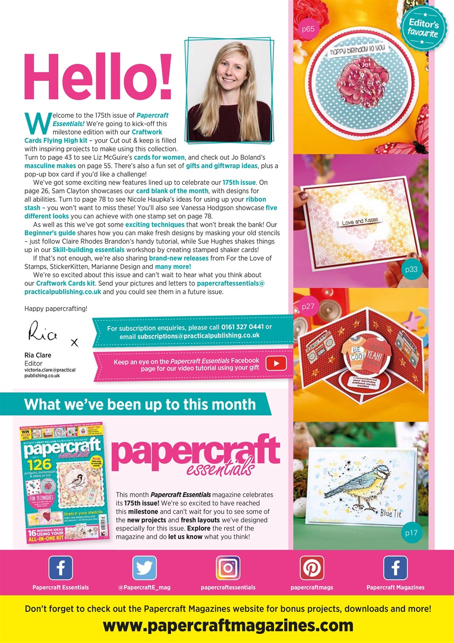 Papercraft Essentials Preview Pages