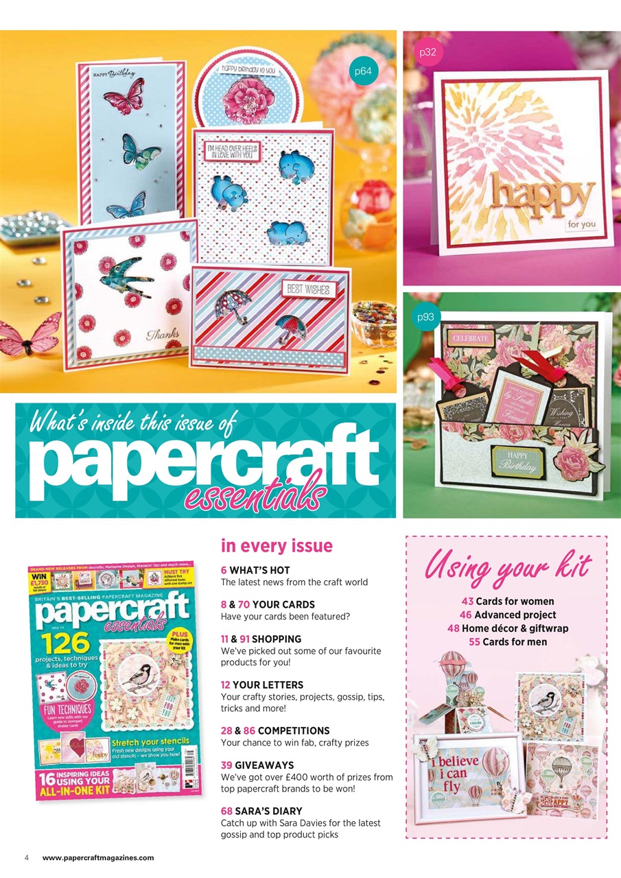 Papercraft Essentials Preview Pages