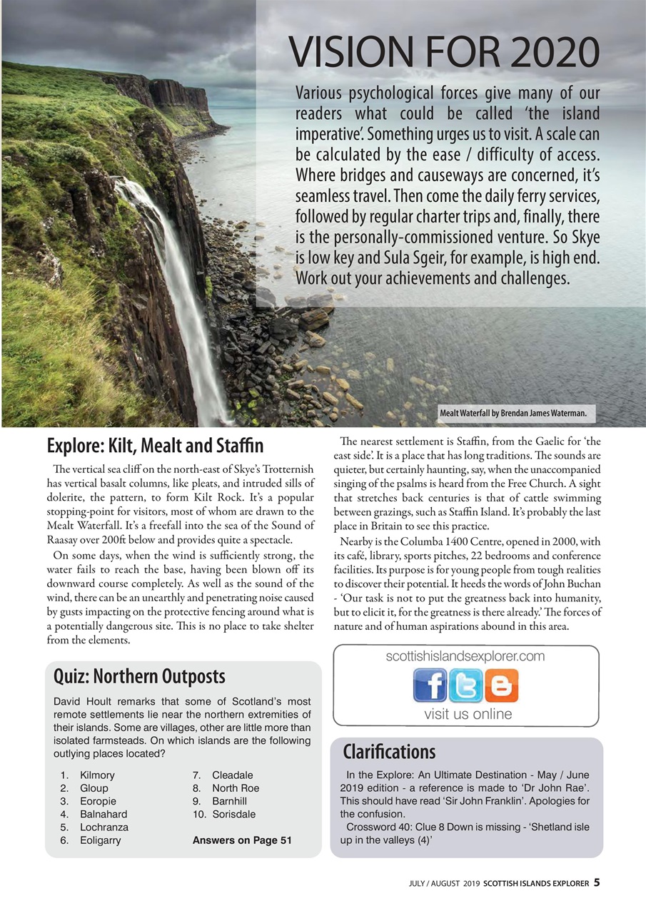 Scottish Islands Explorer Preview Pages