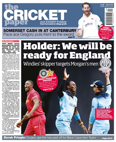The Cricket Paper issue 14th June 2019