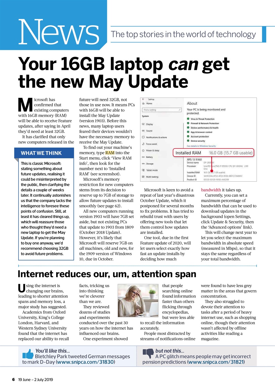 Computer Active Preview Pages