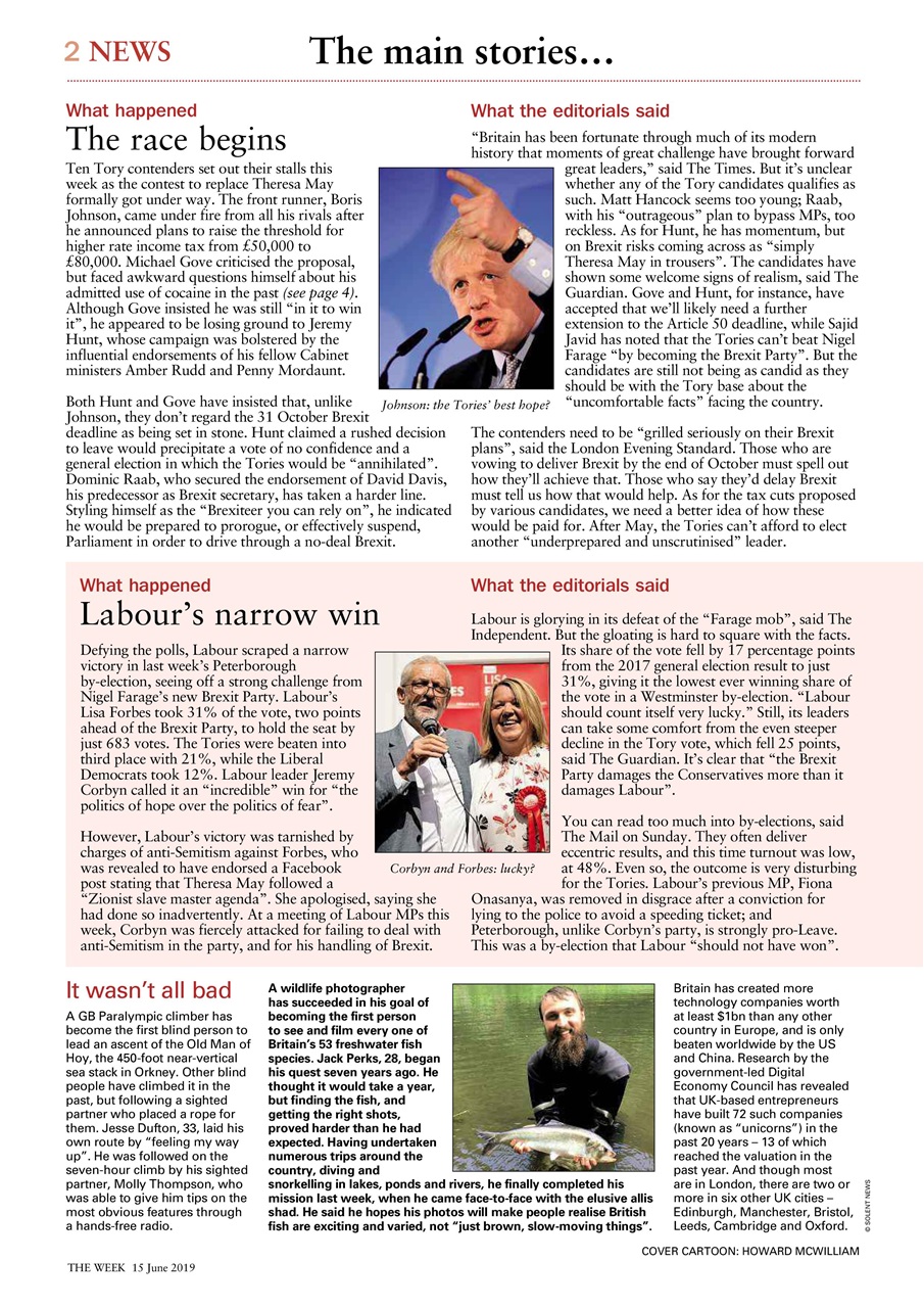 The Week Preview Pages