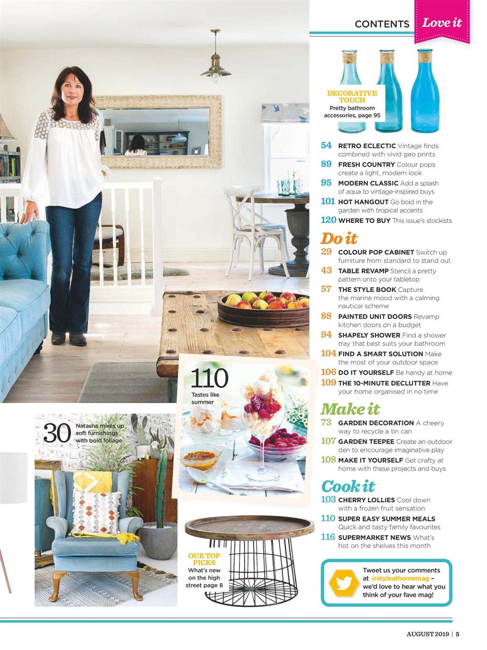 Style at Home Preview Pages