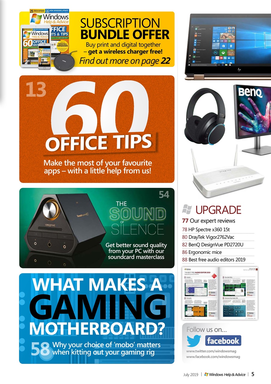 Windows Help & Advice Preview Pages