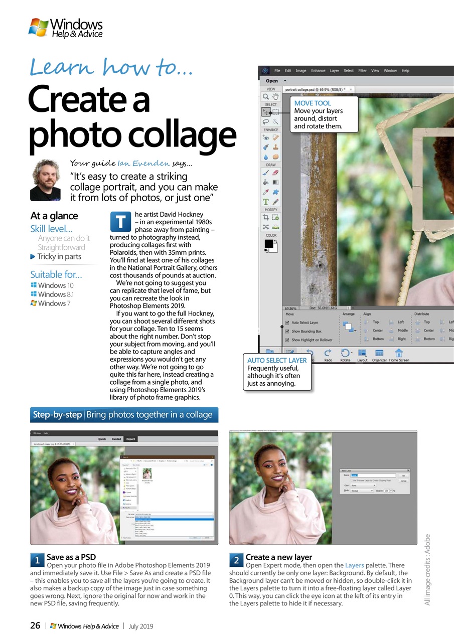 Windows Help & Advice Preview Pages