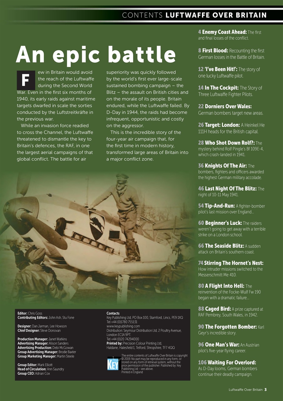 Britain at War Magazine Preview Pages