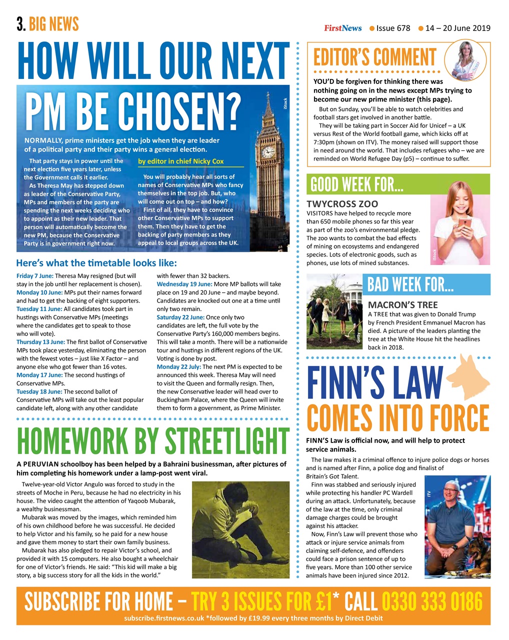 First News Preview Pages