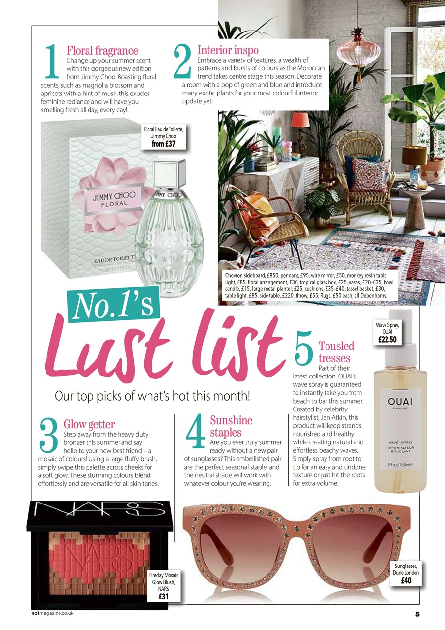 Number 1 Magazine Preview Pages