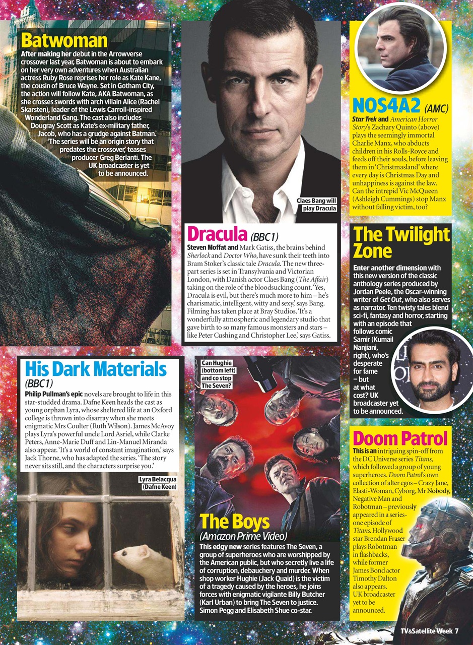 TV & Satellite Week Preview Pages