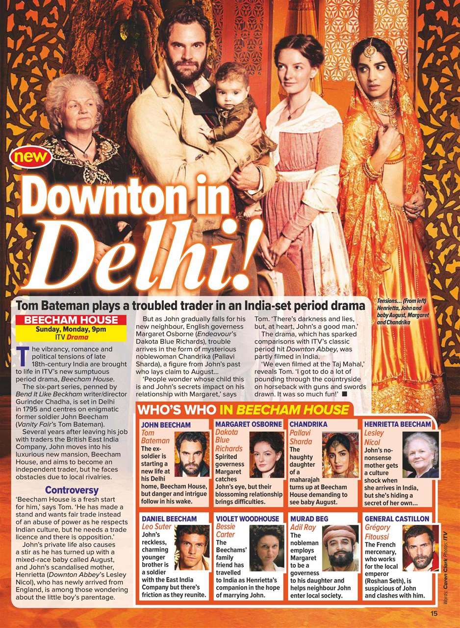 What's on TV Preview Pages