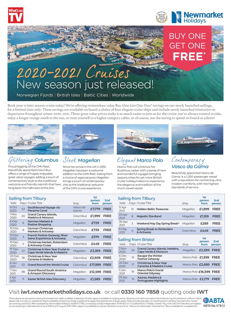 What's on TV Preview Pages