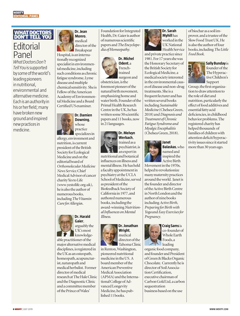 What Doctors Don't Tell You Preview Pages