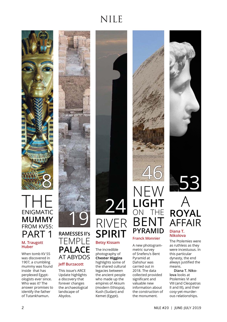 Nile Magazine Preview Pages