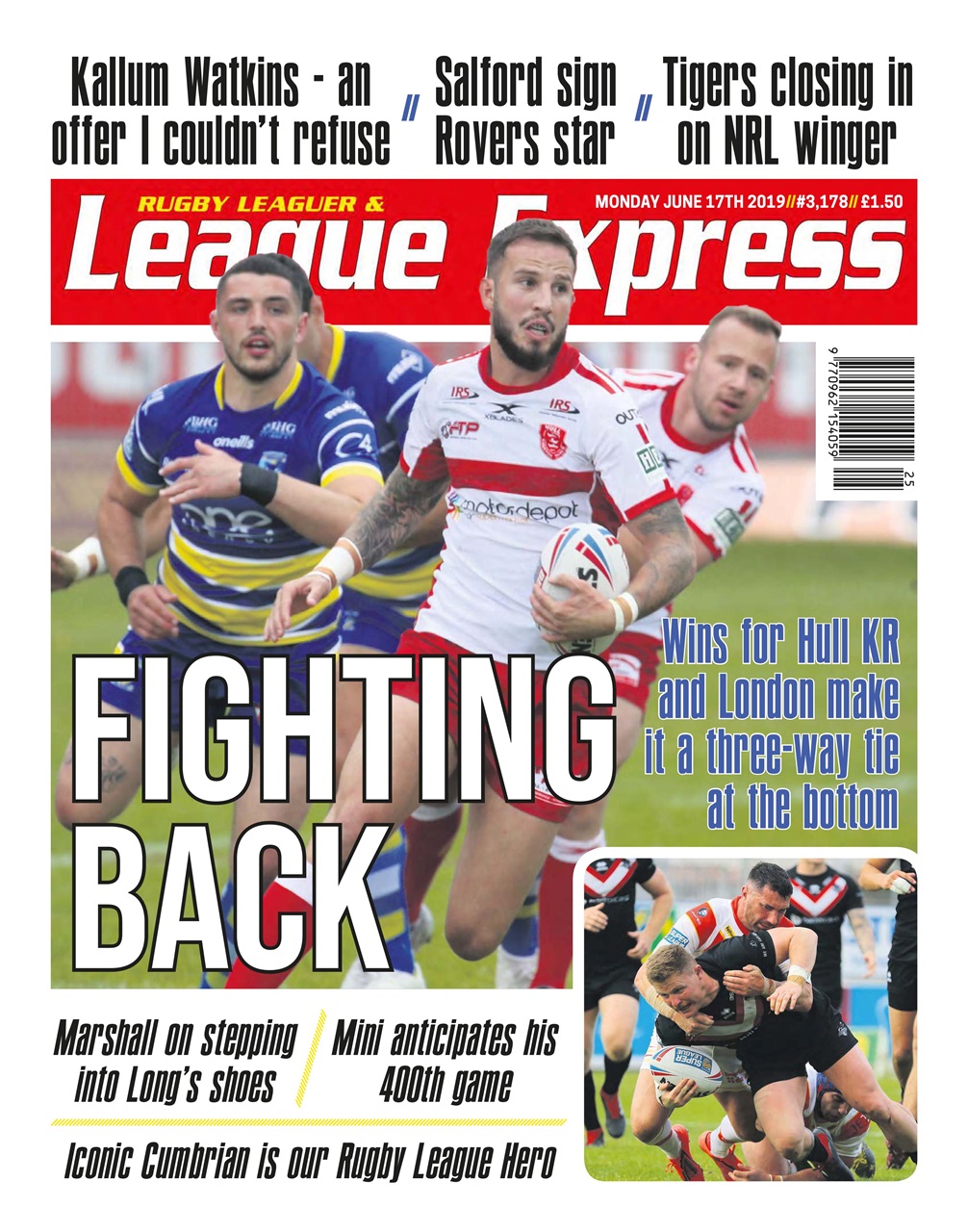 League Express Preview Pages