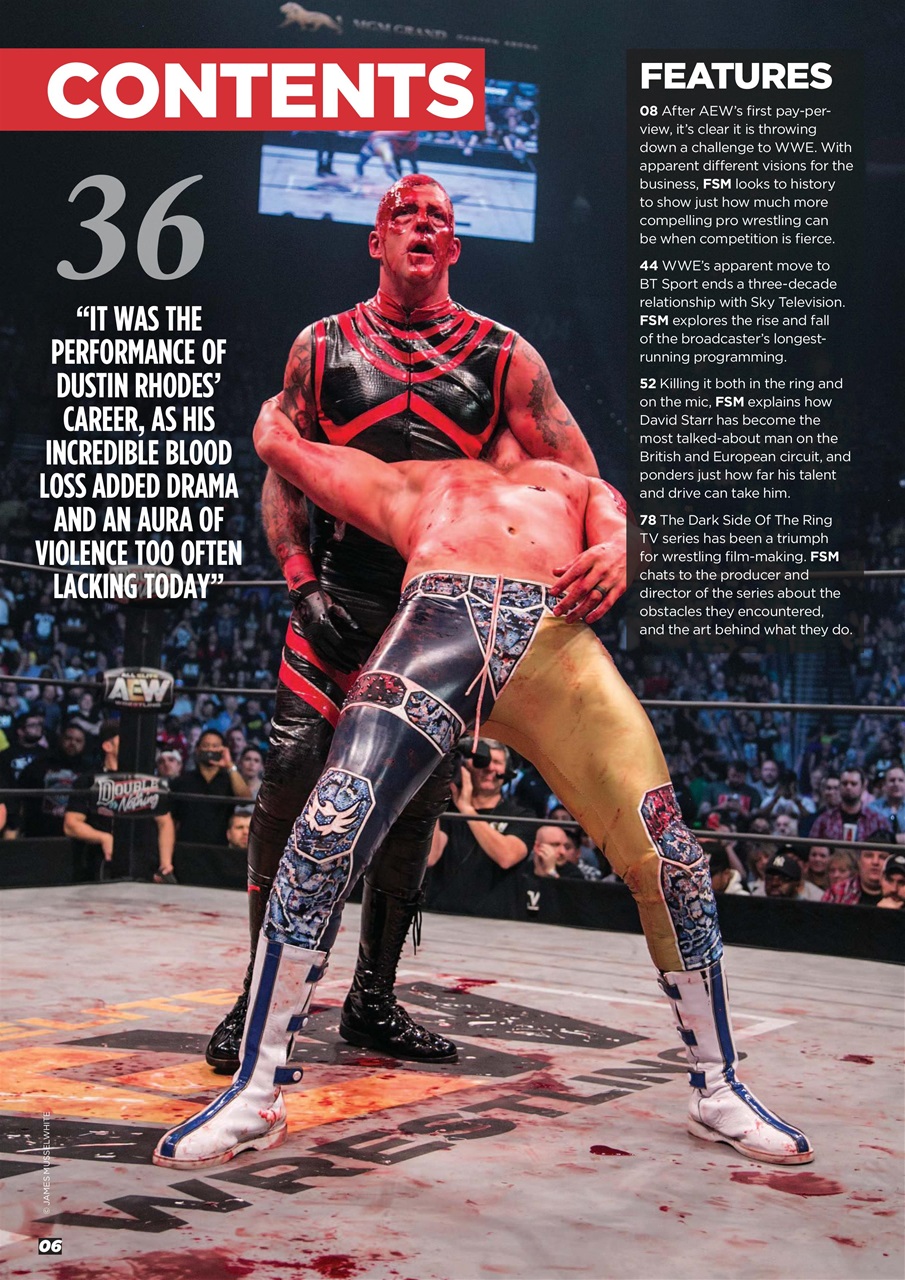 Wrestletalk Magazine Preview Pages