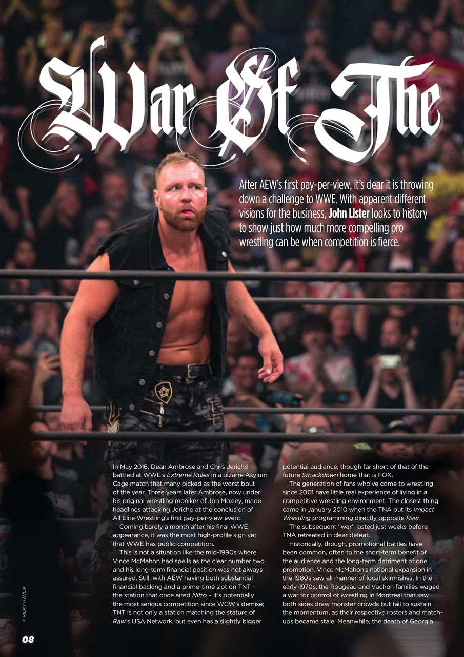 Wrestletalk Magazine Preview Pages