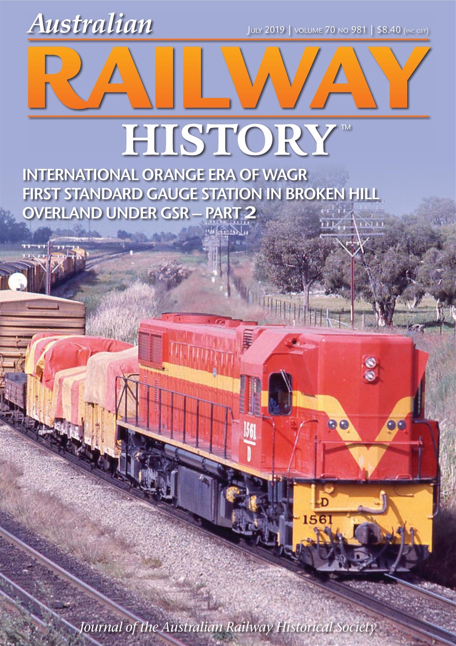 Australian Railway History Preview Pages