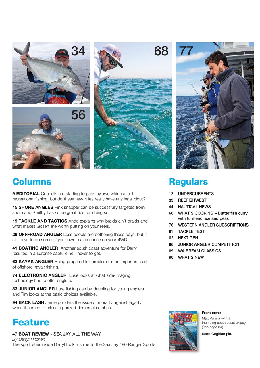 Western Angler Preview Pages