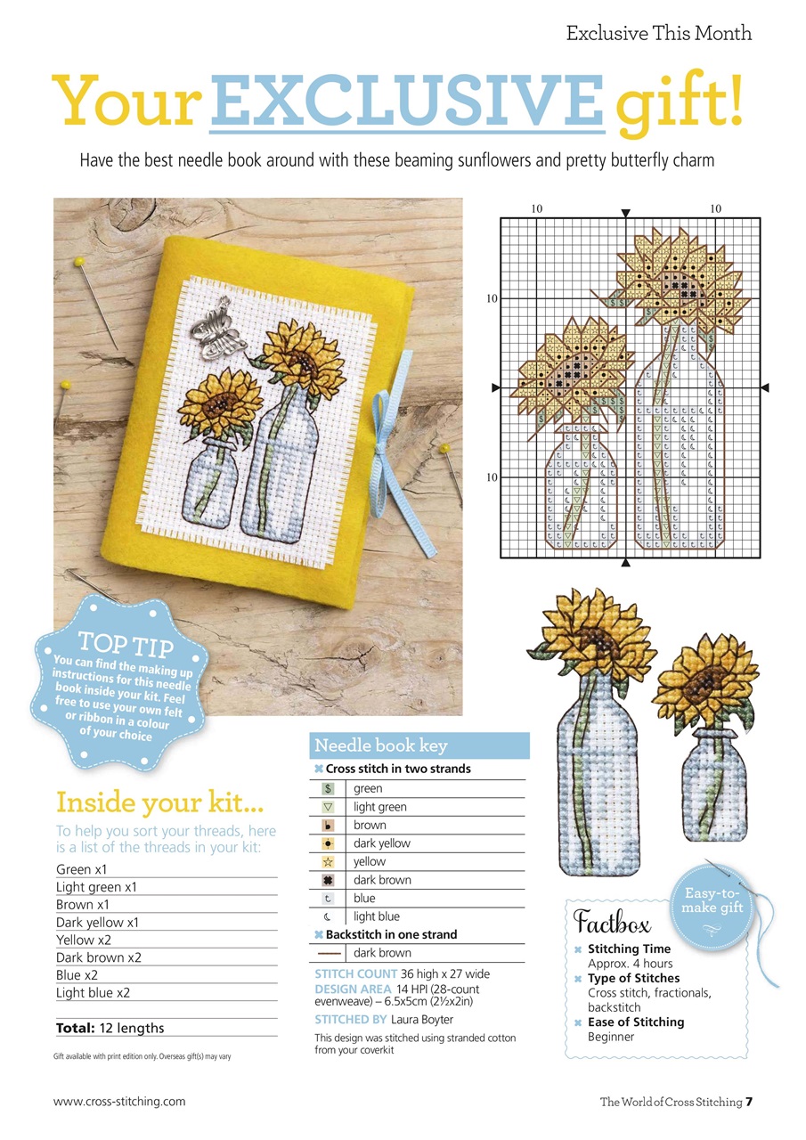 The World of Cross Stitching Preview Pages