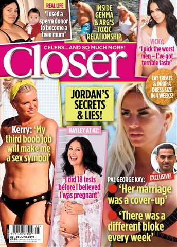 Closer issue 22nd June 2019