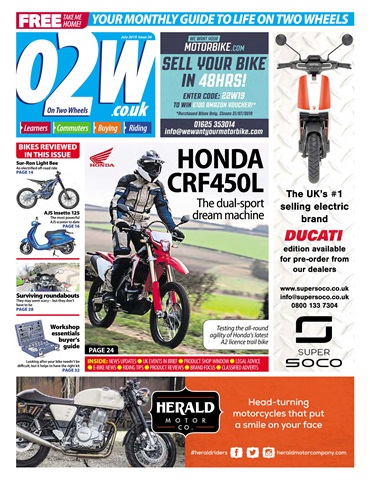 On Two Wheels July 2019 issue On Two Wheels July 2019